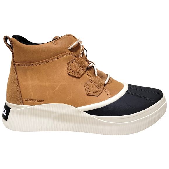 Sorel Out N About IV Classic Waterproof Duck Boots Size US 9.5 Taffy Brown/Black - Picture 2 of 7